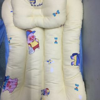Bộ nệm gối sơ sinh 60*80cm