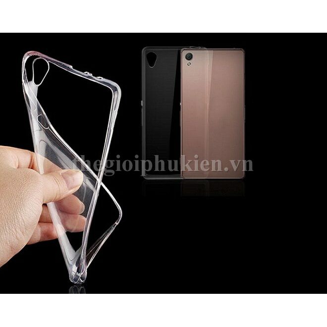 Ốp lưng silicon dẻo trong suốt Sony Xperia Z5 siêu mỏng 0.5 mm