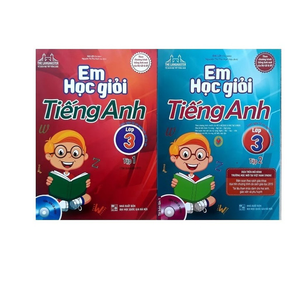 Sách Em Học Giỏi Tiếng Anh Lớp 7 -2 Tập (Bìa Mềm)