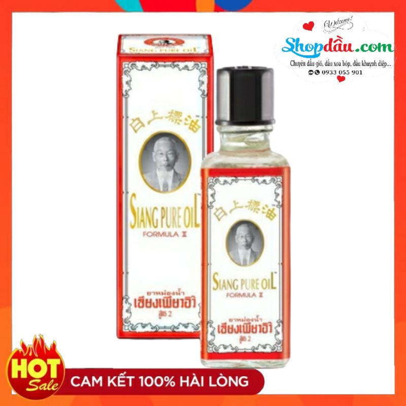 Dầu thái ông già siang pure màu trắng - vàng - 3ml,7ml,25ml