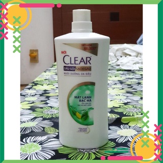 Dầu gội clear 900ml bạc hà