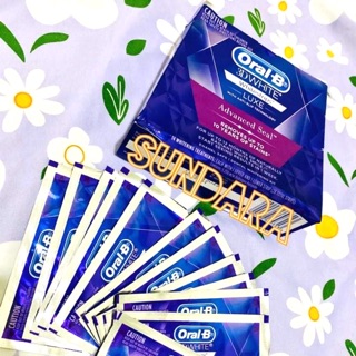 (MIẾNG DÁN RĂNG) CHÍNH HÃNG ORAL-B LUXE 3D WHITE 14 LIỆU TRÌNH CHO 2 TUẦN