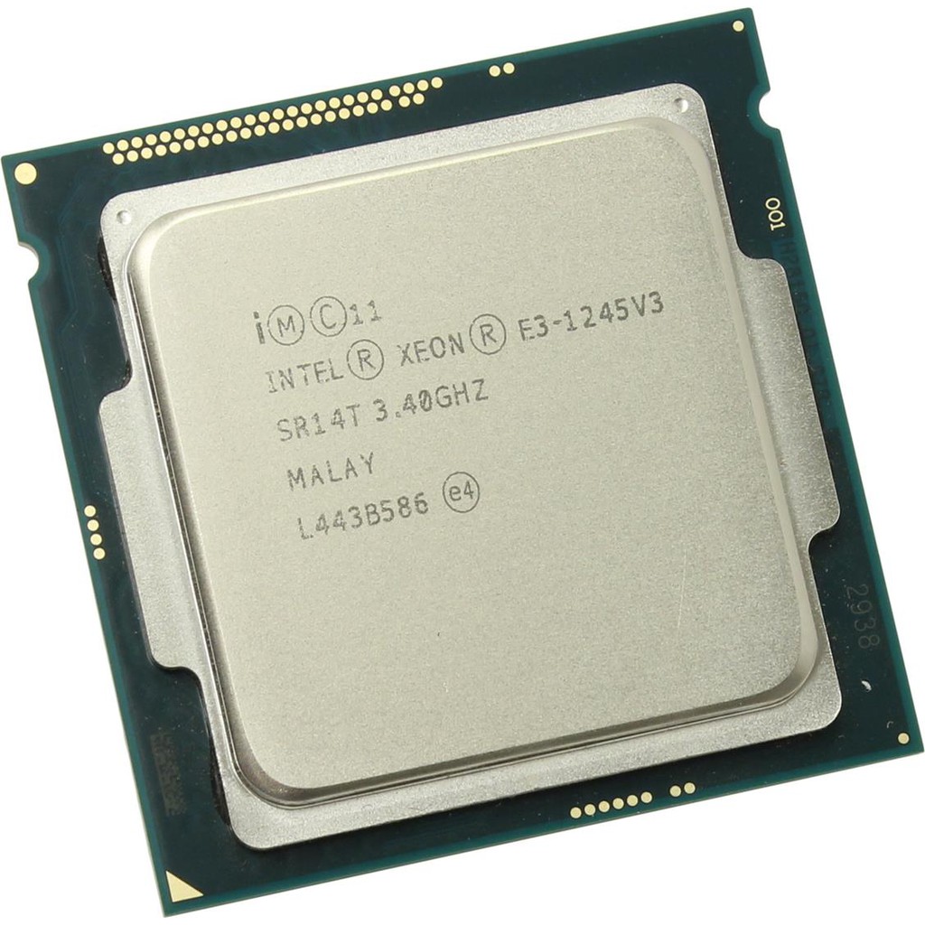 CPU bảo hành 03 tháng Xeon E3 1240 V3 Socket 1150 tương đương i7 4770