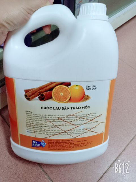 Nước lau sàn đậm đặc an toàn Mr Fresh Hàn Quốc 4.2L