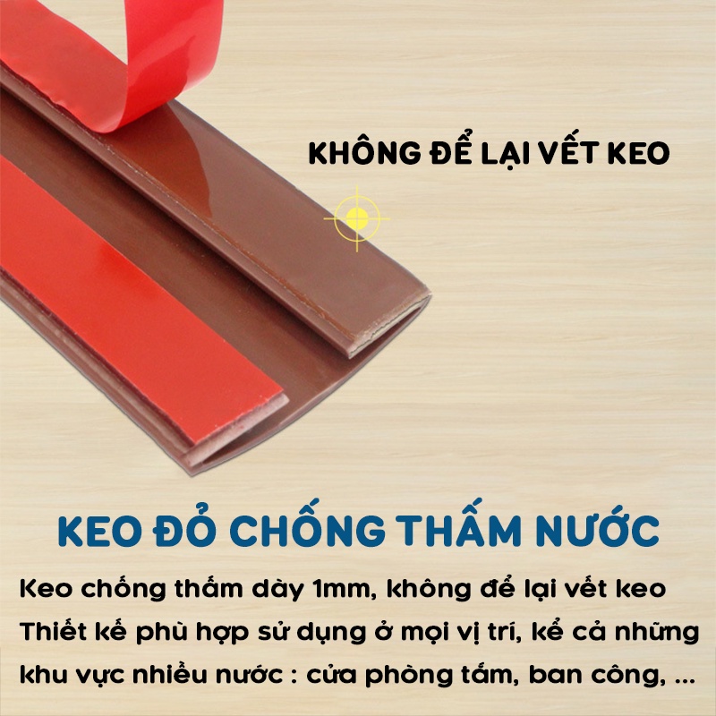 Thanh Chống Bụi, Côn Trùng Dán Sàn - Phụ Kiện Cửa KAPU