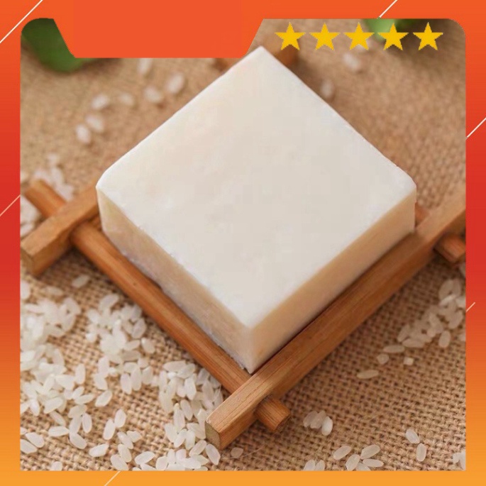 Xà Phòng Trắng Da Cám Gạo Thái Lan Rice Milk Soap (Chuẩn Thái)