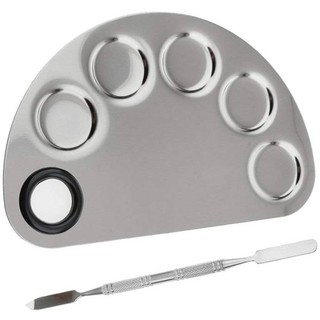 Khay pha kem nền, màu son - inox