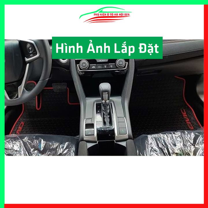 Thảm lót sàn cao su cho xe HONDA CIVIC 2021-2022 hàng chuẩn theo xe chịu lực tốt