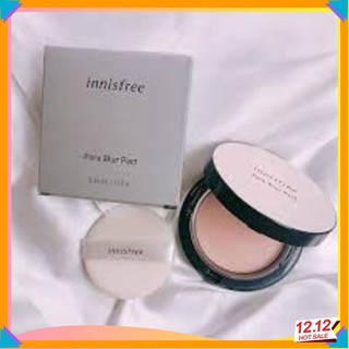 Phấn phủ kiềm dầu dạng nén innisfree pore blur pact 12.5g
