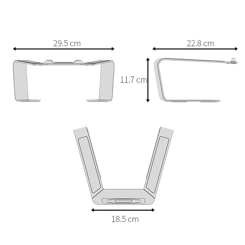 Kệ Laptop Macbook Hợp Kim Nhôm Lắp Ghép Dễ Dàng Chắc Chắn Sang Trọng