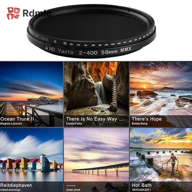 [COD]# RDMLE Fader Variable ND Filter Adjustable ND2 to ND400 Neutral Density for Camera Lens