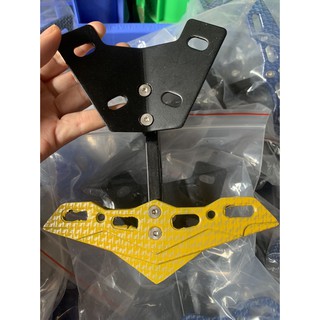 Pát (bắt) biển số gập Exciter / Winner (Pát biển gập 2 chiều)