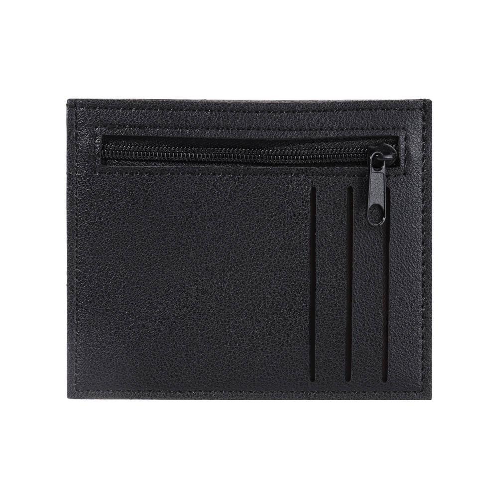 LEISURE Ví Da PU Đựng Thẻ Tiện Lợi