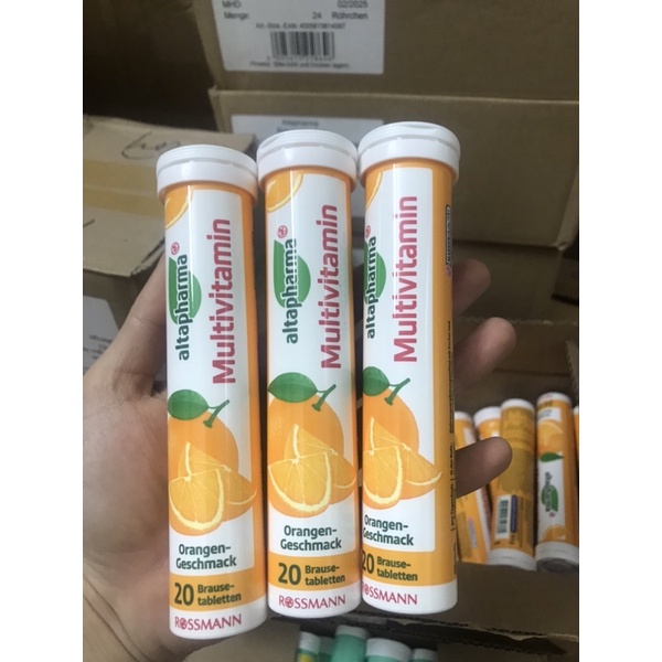 Viên sủi ALTAPHARMA  C sủi bổ sung khoáng chất và vitamin tăng cường đề kháng