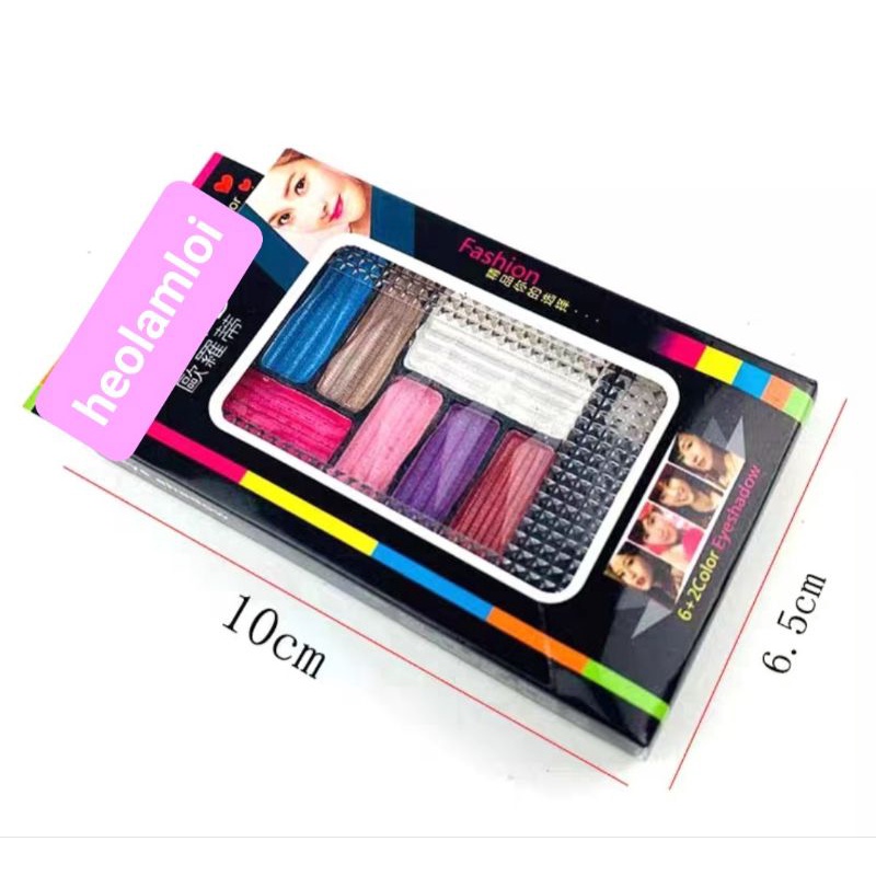 1 hộp phấn trang điểm cho búp bê, tranh trang điểm (mẫu ngẫu nhiên)