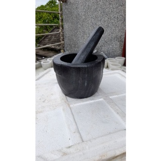Cối đá size 16 đen trắng