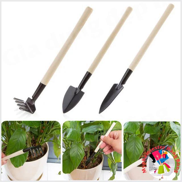 Bộ dụng cụ làm vườn mini 3 món