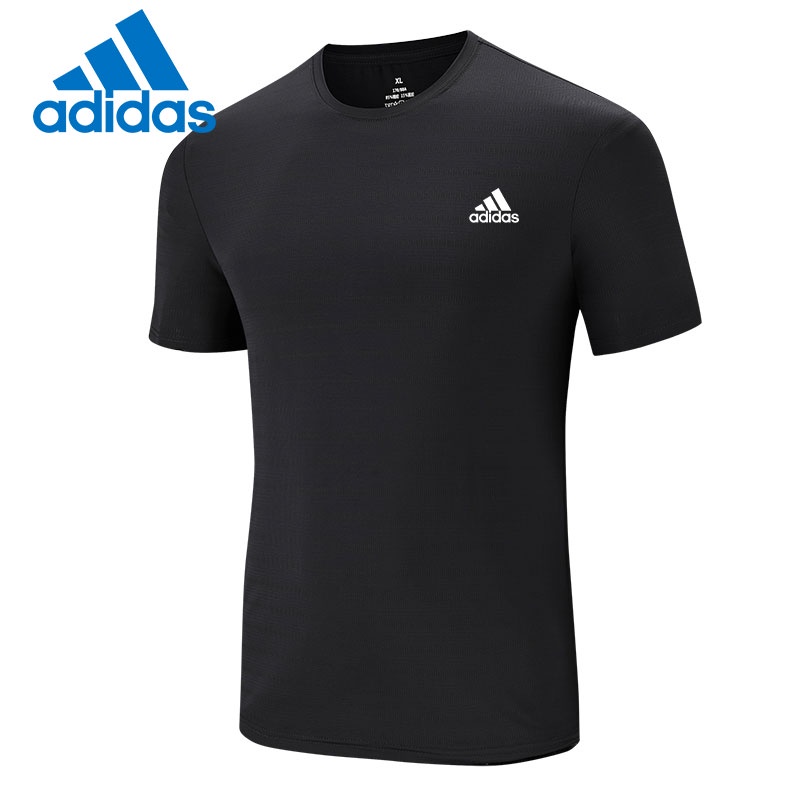 Adidas Áo Thun Thể Thao Ngắn Tay Thoáng Khí Mau Khô Cho Nam