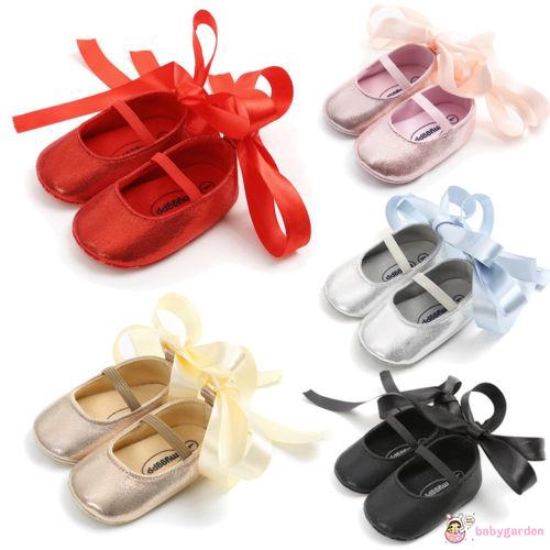 Giày búp bê đế mềm chống trượt cho em bé tập đi