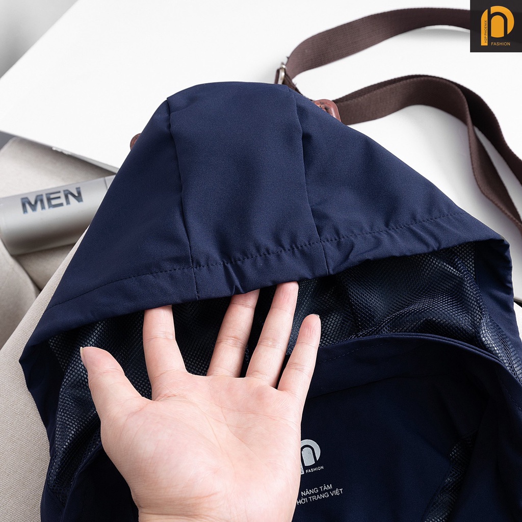 Áo khoác gió nam nữ 2 lớp chống nước chống gió chất áo tráng bạc ngăn tia UV, Unisex Siêu Hót