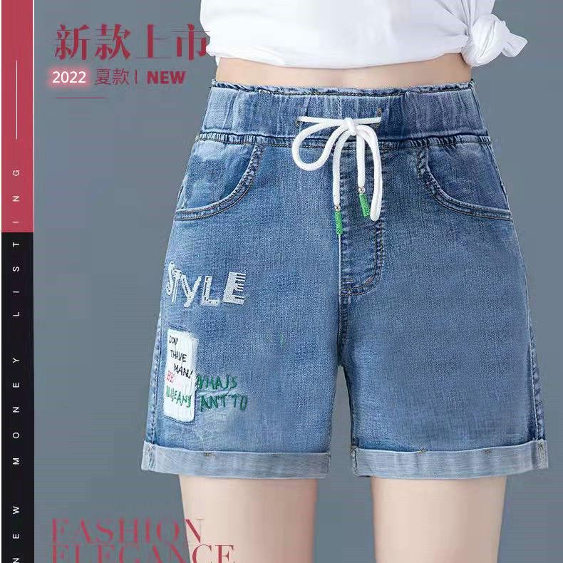 Quần Short Denim Mỏng Phong Cách Mới 2022 Cho Bé Gái Tiểu Học