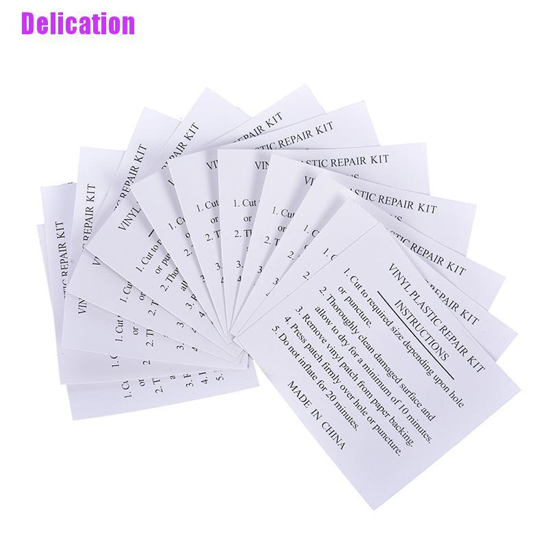 Bộ 10 Miếng Dán Phao Bơi Bơm Hơi Bằng Nhựa PVC Tiện Dụng