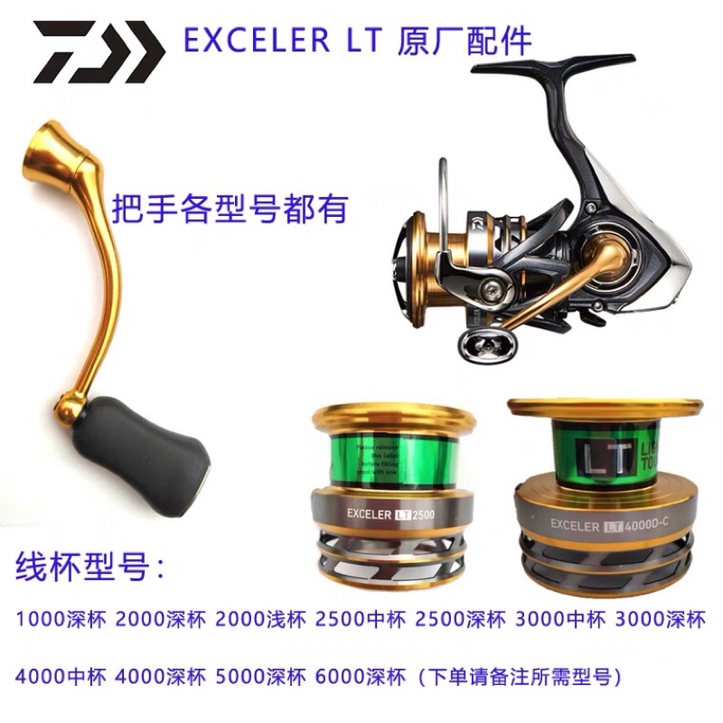 Cối và tay quay máy câu cá DAIWA