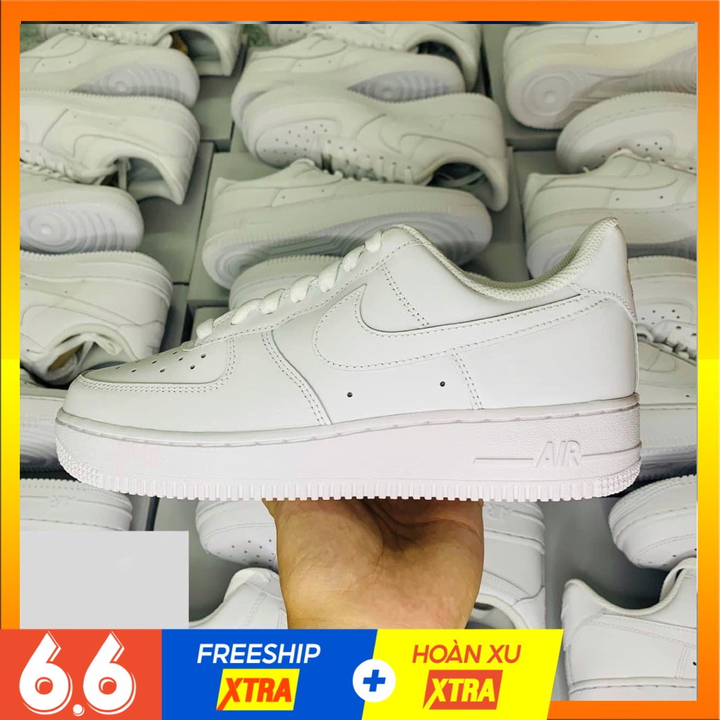 🔴[Có Sẵn]🔴 Giày Nike AF1 All White cổ thấp Chính Hãng Chuẩn Auth giá rẻ 🔴[Freeship] 🔴