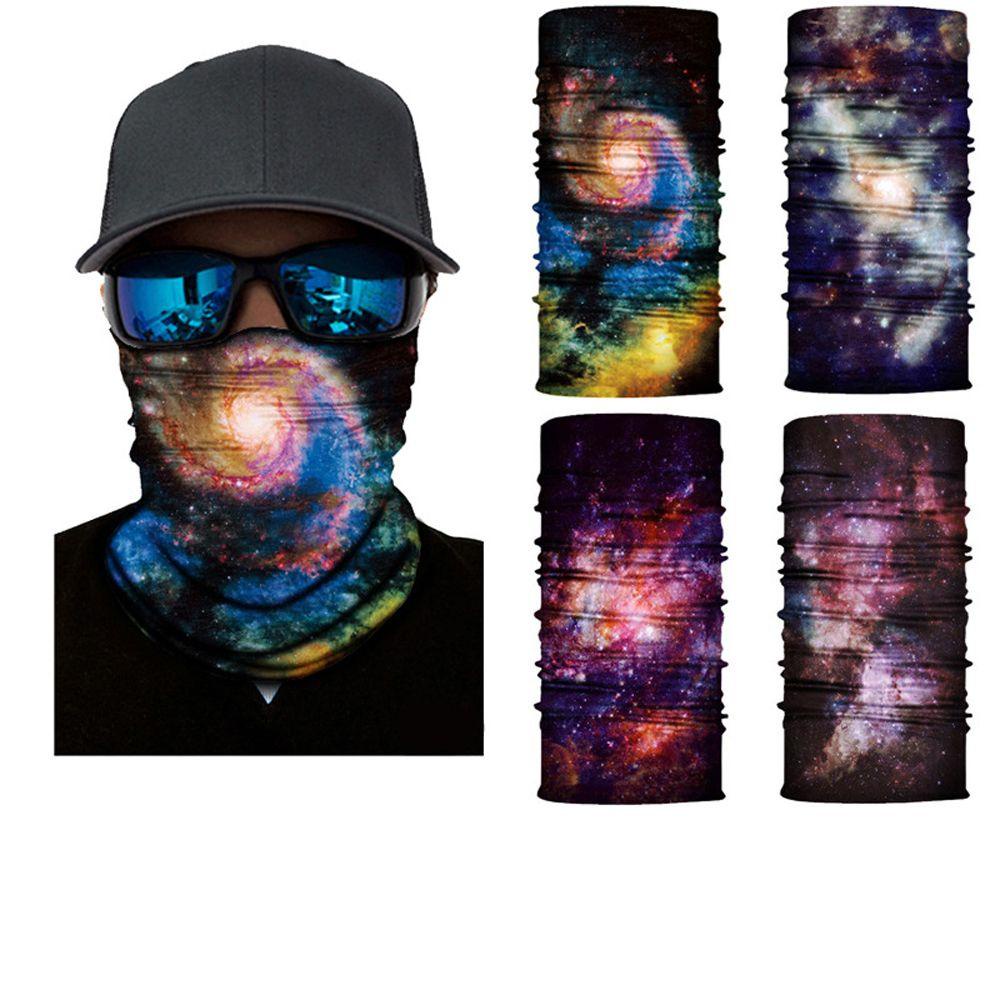 JARRED Khăn Trùm Đầu Che Mặt Và Cổ Bandana Họa Tiết Rằn Ri Thoáng Khí Tiện Dụng