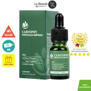 [Hàng Công Ty] Tinh Chất Cho Da Mụn 10ml ( SALE date T10/24 ) - Caryophy Portulaca Ampoule Serum 3in1