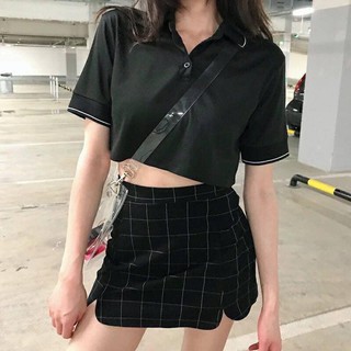 [Free ship toàn quốc] - Áo POLO CROPTOP