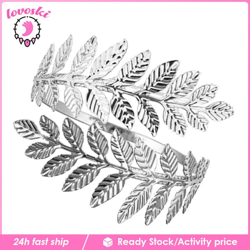 Bộ 2 Vòng Đeo Tay Nhiều Lớp Màu Bạc Thời Trang Cho Nữ