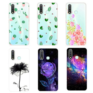 VIVO Y19 casing Printed phone case Cartoon Back Cover For VIVO Y19