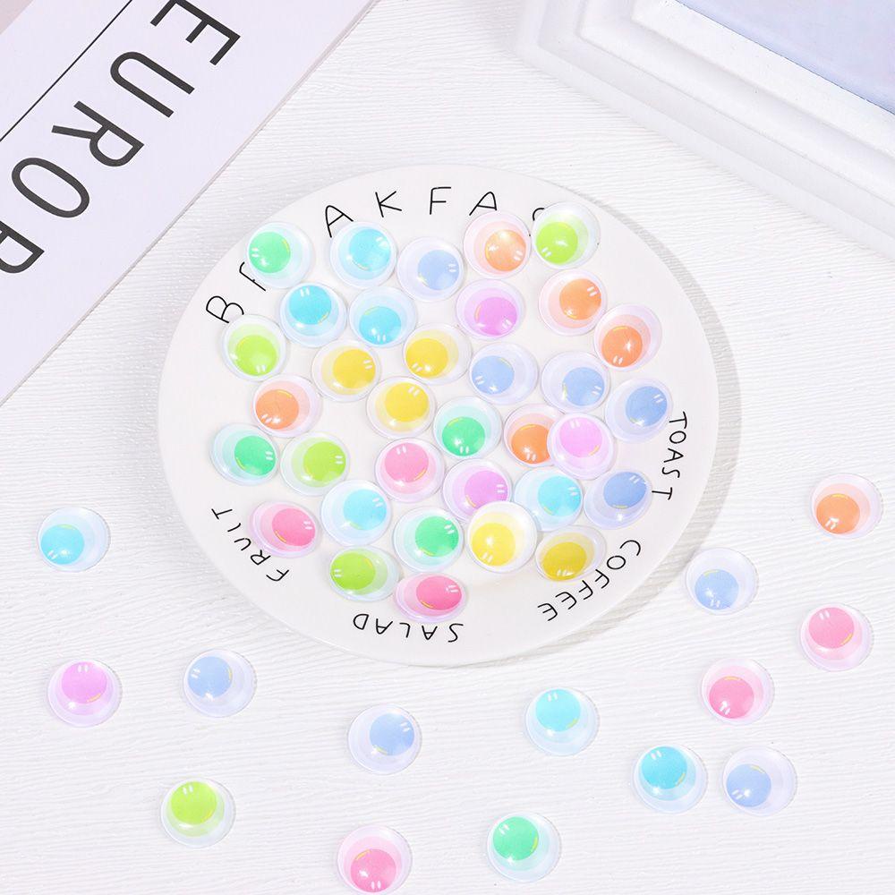 Set 50 Con Mắt Thủy Tinh 6 / 10 / 16 / 20 / 25mm Tự Làm Búp Bê / Trang Sức