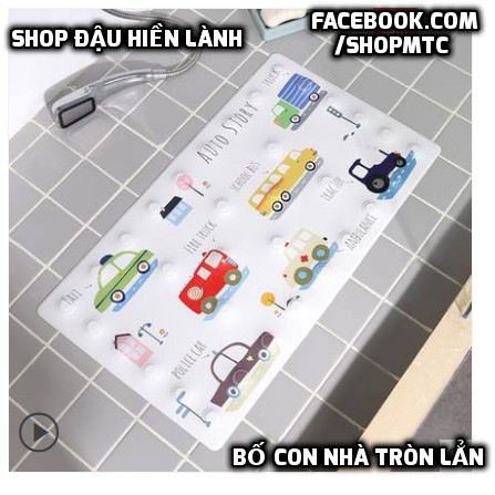 Thảm chống trơn trượt trong nhà tắm nhập khẩu xịn hết sức an toàn cho bé