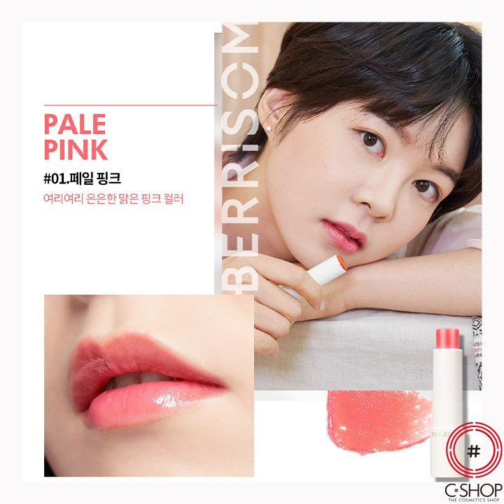 Son dưỡng mềm môi BERRISOM Real Me Bouncy Lip Balm_Mỹ phẩm Hàn Quốc chính hãng