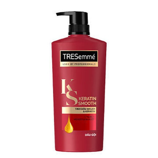 Dầu Gội TRESemmé Argan & Keratin Vào Nếp Suôn Mượt 640g