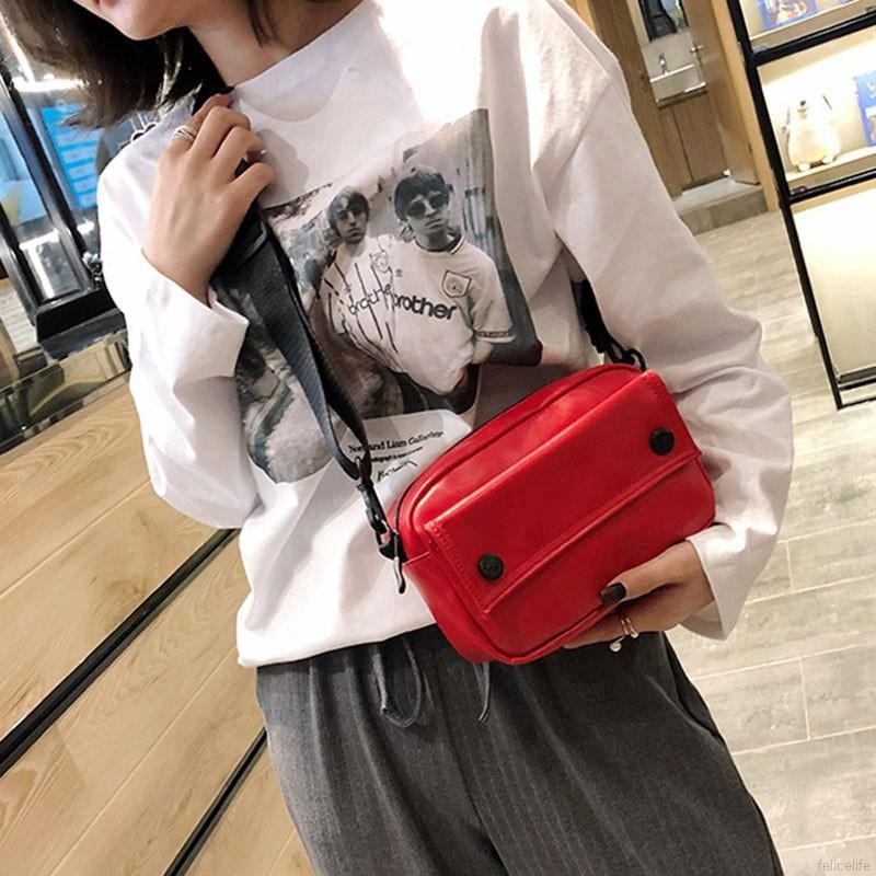 Women's PU Leather Simple Satchels Crossbody Bag | BigBuy360 - bigbuy360.vn