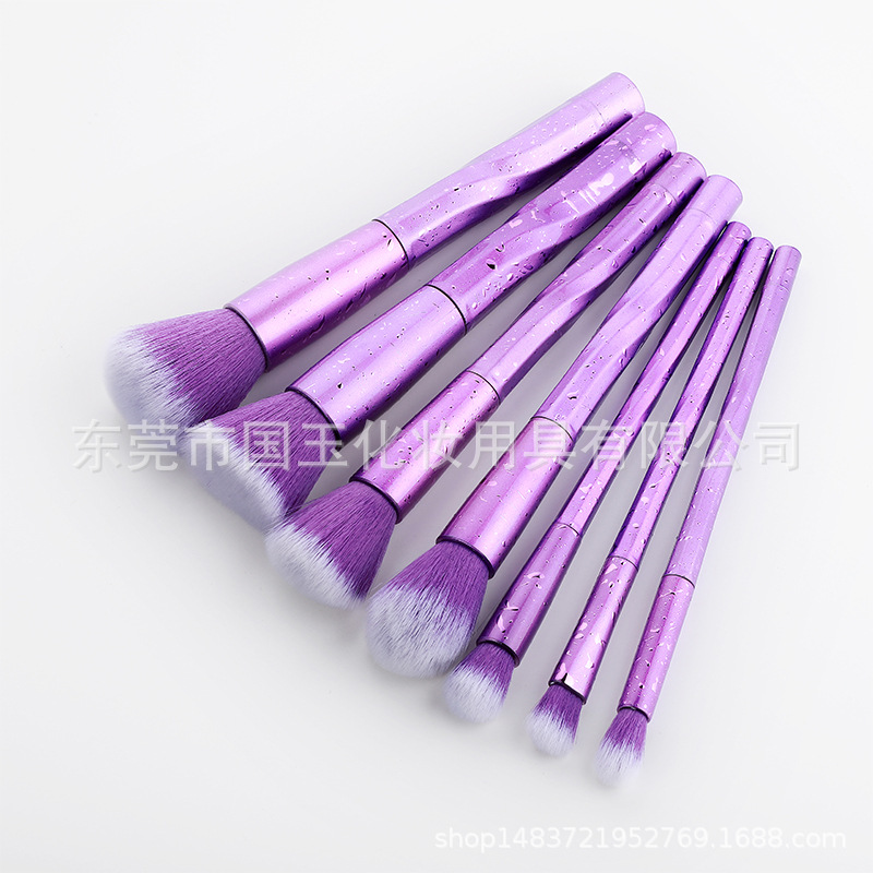 (Hàng Mới Về) Set 7 Cọ Trang Điểm Tay Cầm Hình Xoắn Ốc Độc Đáo | BigBuy360 - bigbuy360.vn