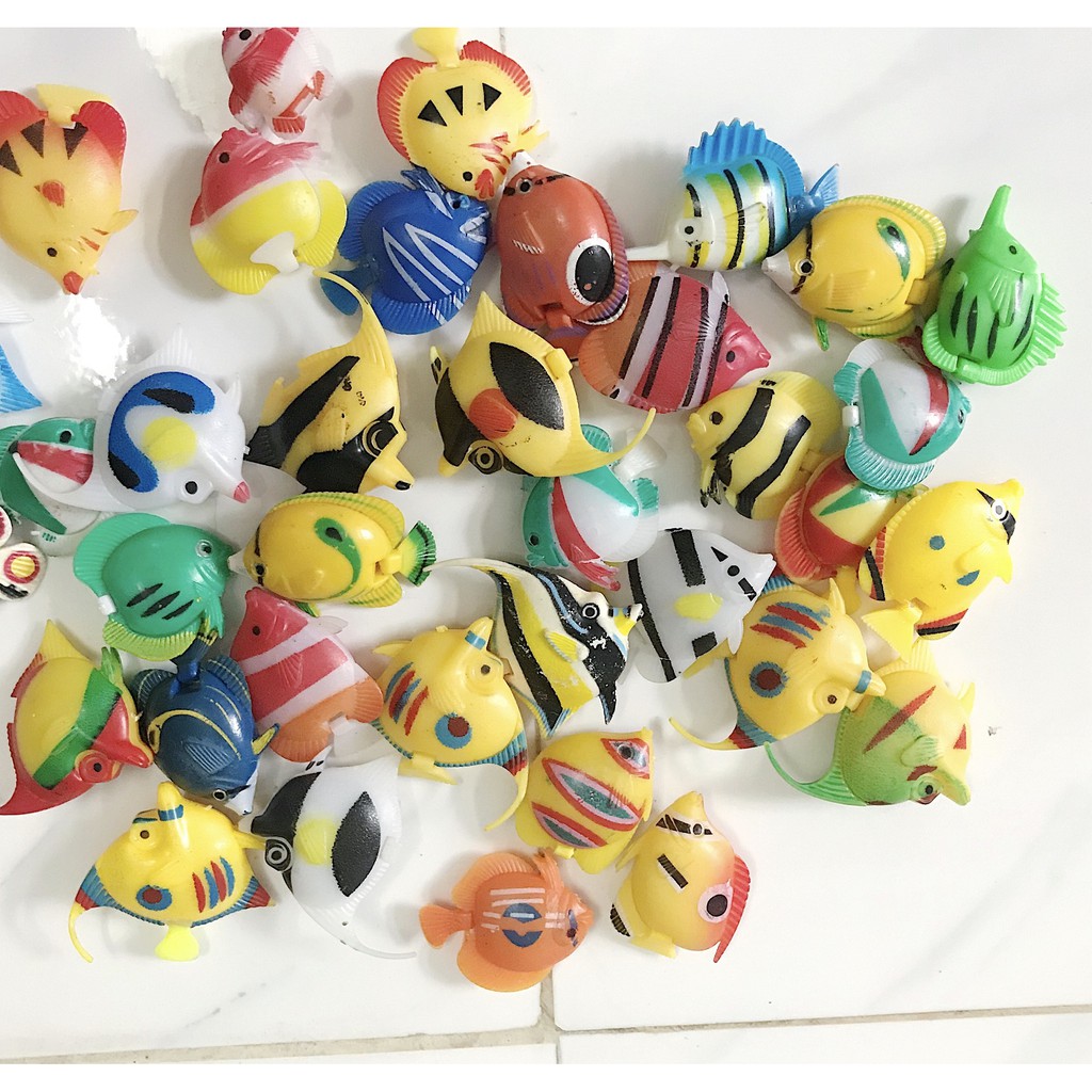 CÁ GIẢ TRANG TRÍ HỒ CÁ NON BỘ SIZE 5CM