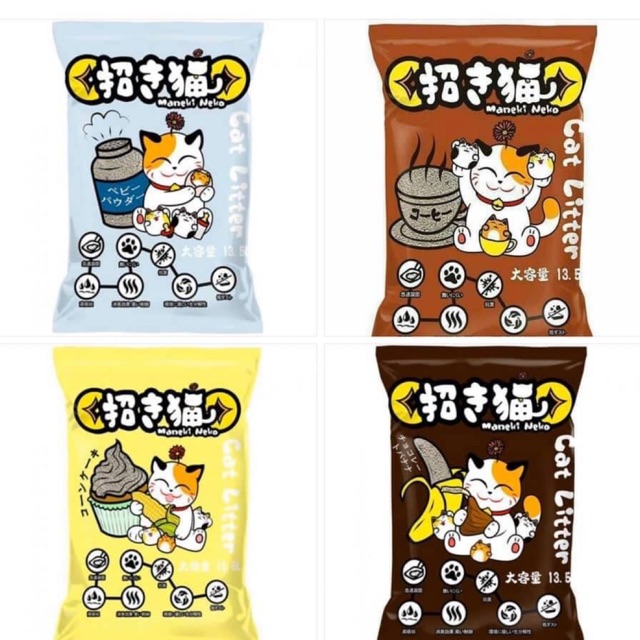 Cát vệ sinh mèo Maneki Neko 5 lít