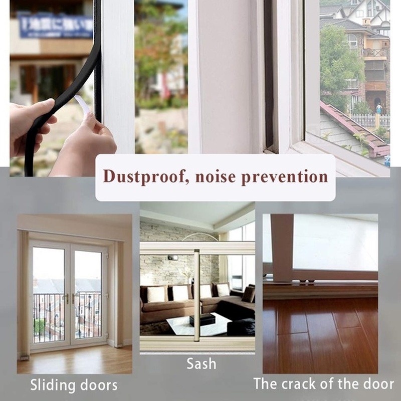 1 Cuộn Băng Keo 3D Dán Viền Cửa Sổ Nhà Tắm / Nhà Bếp Chống Nước / Chống Ẩm Mốc / Chống Sốc Siêu Bền