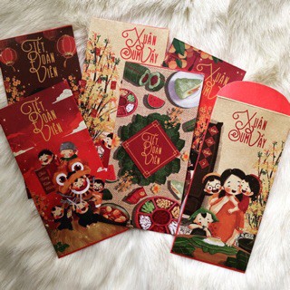 Combo 2 bao lì xì tết 2021 (giao hình ngẫu nhiên) - SKA