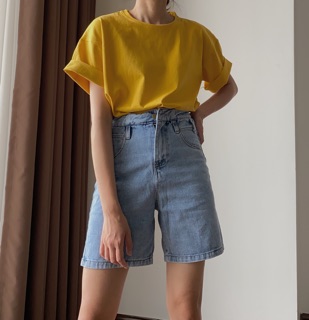 Áo thun trơn Audrey freesize (đen/trắng/xanh bơ)