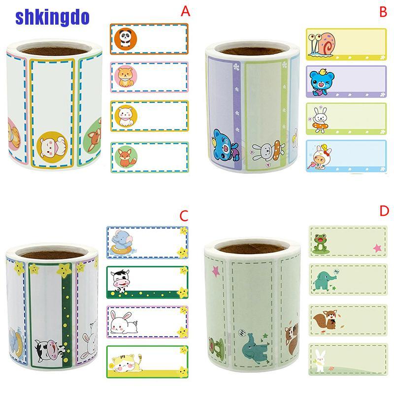 Cuộn 300 miếng dán đánh dấu phân loại thực phẩm trong tủ lạnh tiện dụng