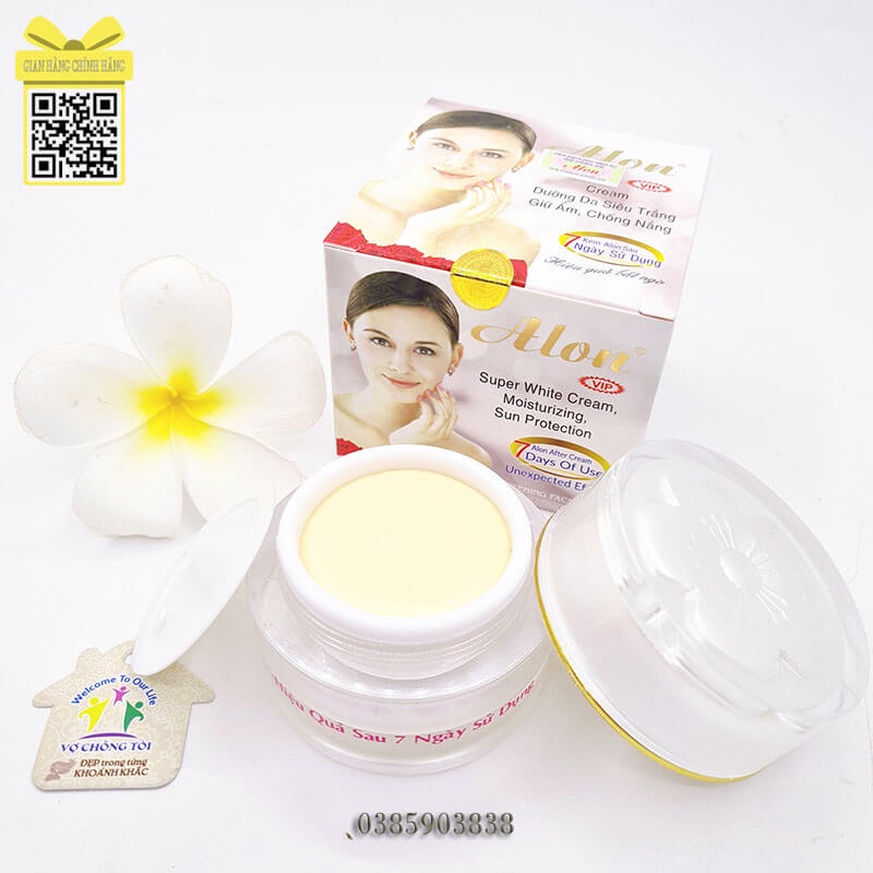 Kem Alon Siêu Trắng VIP 15g