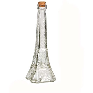 Bình thuỷ tinh Tháp EIFFEL nút gỗ
