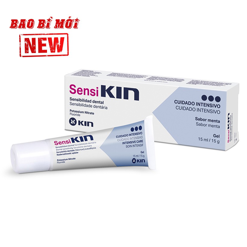 Gel bôi SensiKin ngăn cơn ê buốt cấp tính 15ml