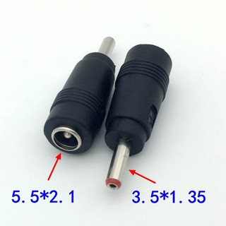 Đầu Cắm Chuyển Đổi Dc 5.5mm x 2.1mm Female Sang 3.5mm x 1.35mm Male