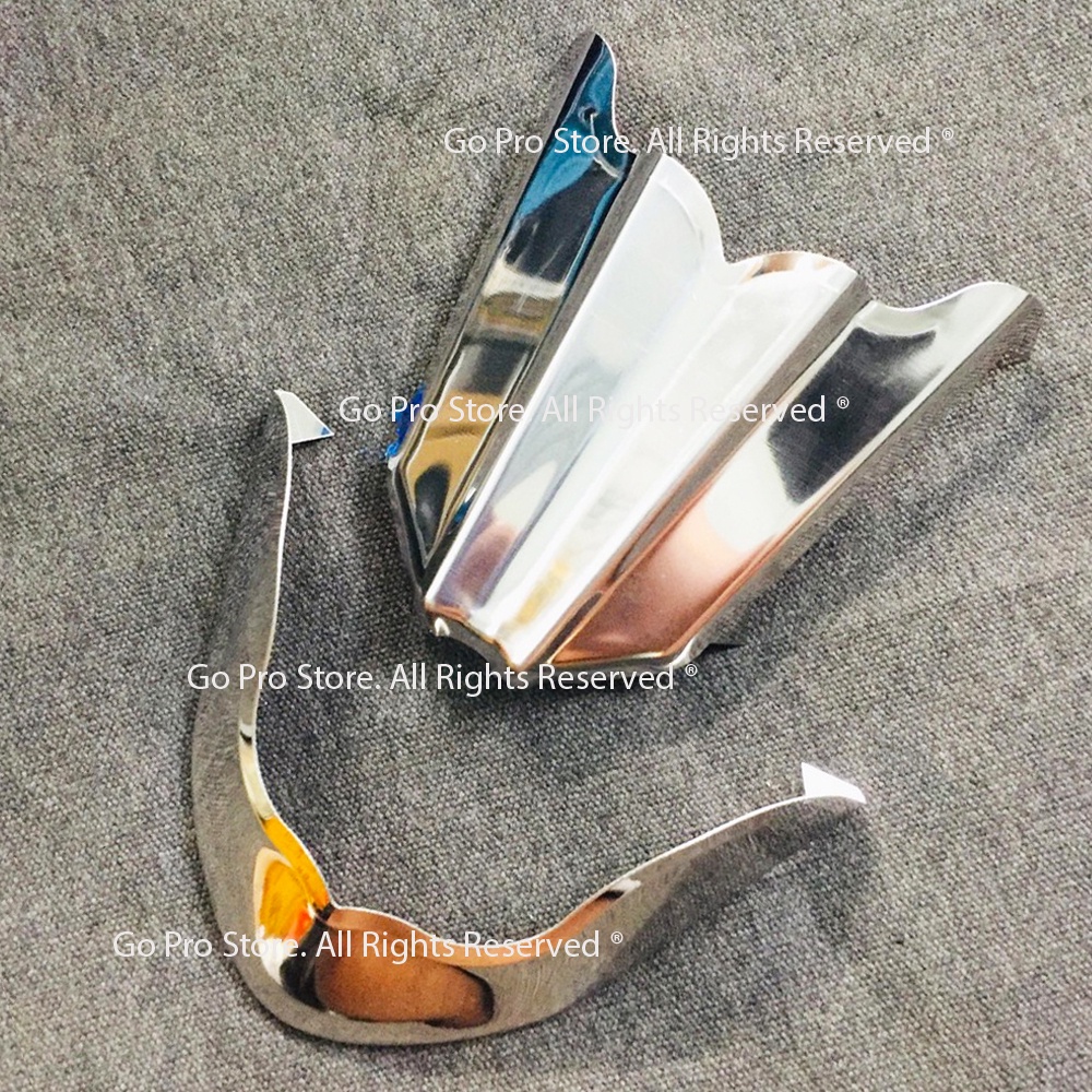 Ốp Mỏ &amp; Đuôi Dè VARIO 160cc 2022 INOX